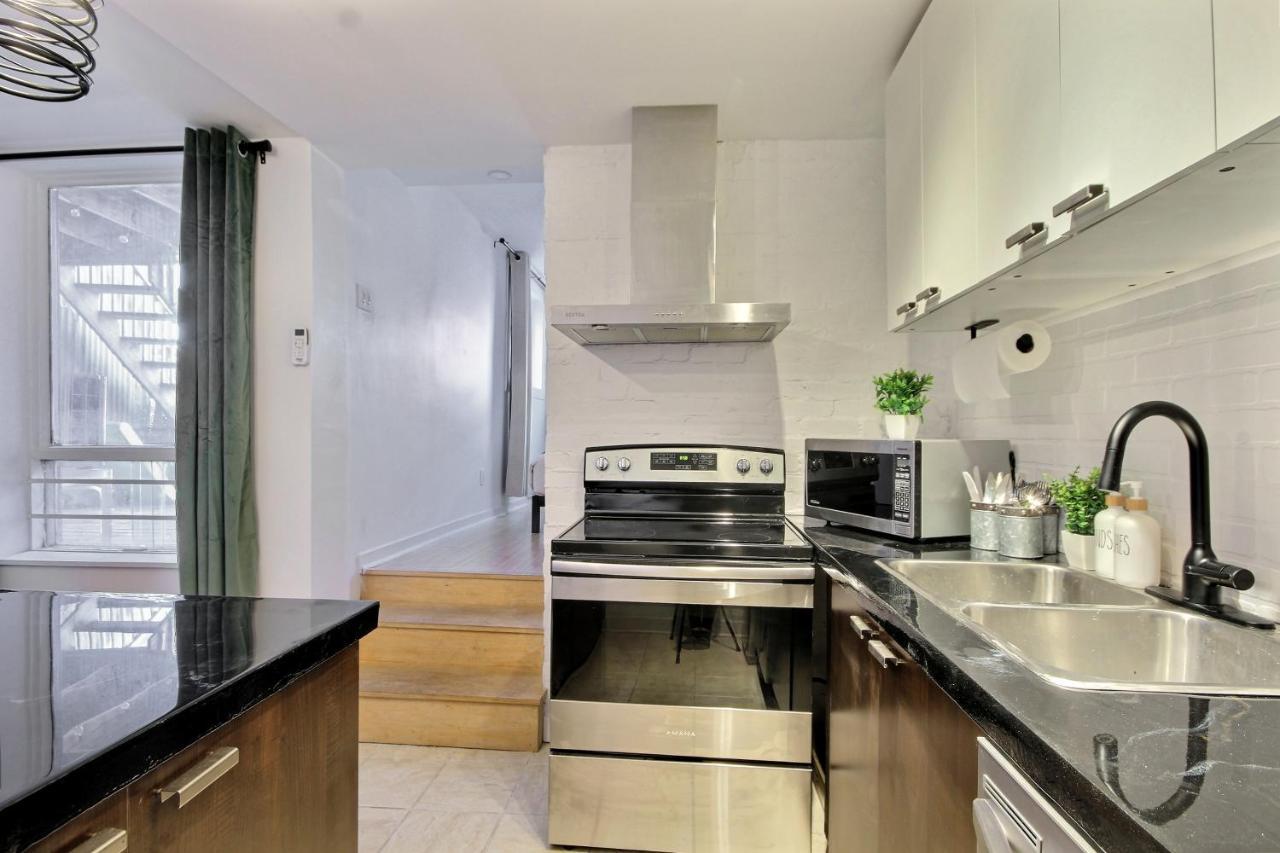Lit King - 1Ch Bien Situe Pour Decouvrir Quebec Apartment ภายนอก รูปภาพ